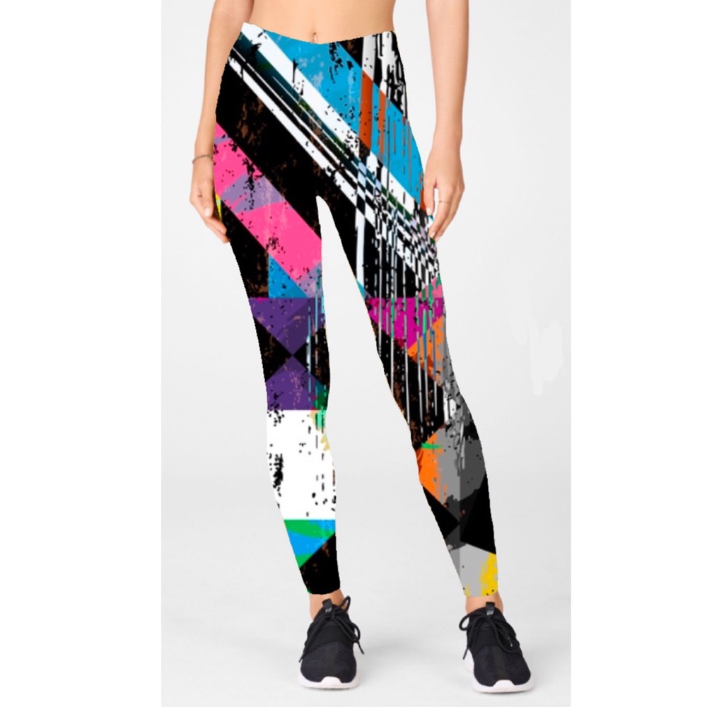 Graphic Yoga Stretch Sport Workout Soft Pants
